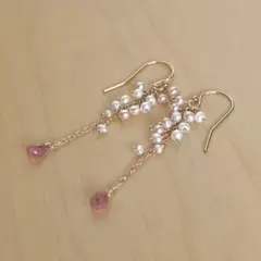 淡水パール ピアス