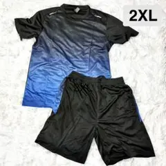 新品 スポーツウェア上下セット メンズ 半袖 ジョギング　吸汗速乾