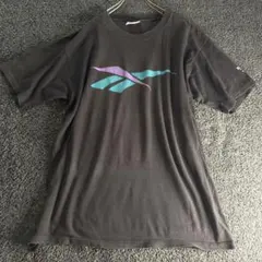Reebok リーボック Tシャツ ブラック ロゴプリントのサムネイル