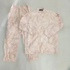 レディース ミセス WIND ペイズリー柄 パジャマセット L相当