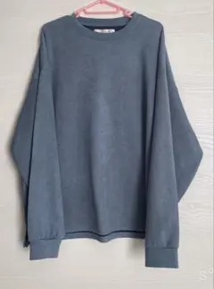 アンカースミス ブルーグレー 長袖 トップス M 美品 秋 冬 韓国