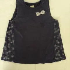 Biquette Club ネイビー袖なしチュニックのサムネイル