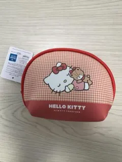 ☆新品☆ 산리오 ポーチ ハローキティ タイニーチャム レッド 赤