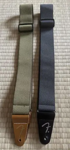 fender ストラップ Weighless Tweed 2本セット