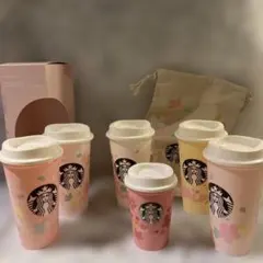 スターバックス2020 さくら　リユーザブルカップセット　バッグ付き