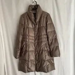 BURBERRY BLUE LABEL Aライン ダウンコート ブラウン 38 - メルカリ