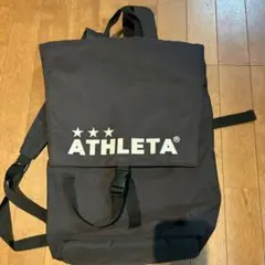 ATHLETA アスレタ バックパック リュック ブラックのサムネイル