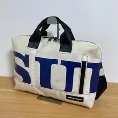 FREITAG F305 ROY フライターグ ラップトップバッグ　ブルー　白のサムネイル