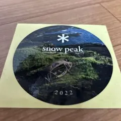 スノーピーク ステッカー 2022 ゼッカ ノベルティ 限定 非売品