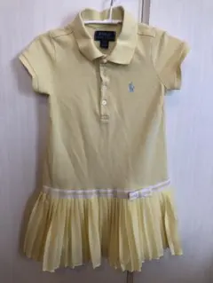 ワンピース　ポロラルフローレン　ポロワンピース　プリーツスカート