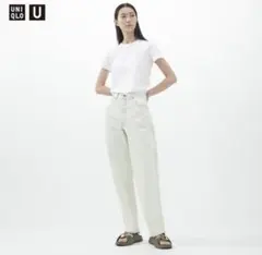 ユニクロ　カーブジーンズ　60　ライトブルー　UNIQLO　24