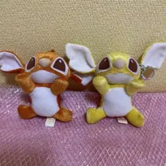ディズニー　リロ&スティッチ　ぬいぐるみ　キーホルダー