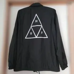 美品 HUF コーチジャケット ブラック Mサイズ