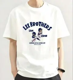ロッテオリオンズ　リー兄弟Tシャツ レロン＆レオン　千葉ロッテ