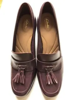 Clarks パンプス 茶