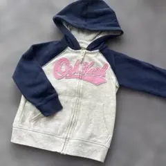 OshKosh 3T パーカー グレー/ネイビー