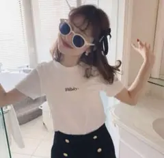 【Bibiy】ロゴTシャツ