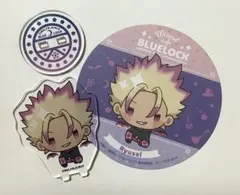 ブルーロック　アニメイトカフェアクスタ＋特典コースター　士道龍聖