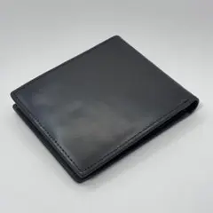【新品/未使用】限定特価！レザー　2つ折り財布 グレー　コードバン