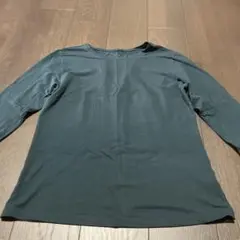 UNIQLOヒートテック エクストラウォーム 長袖Tシャツ ダークグリーン XL