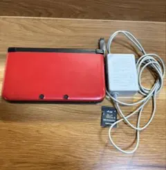 （動作⭕️）ニンテンドー3DS LL 本体 レッド ACアダプター付き