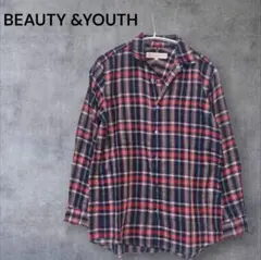 Beauty&Youth　UNITEDARROWS 　ブラウス　長袖シャツ　麻混