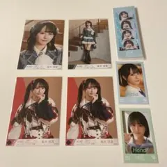 ノイミー 尾木波菜　生写真　ミニフォトカード　4カットフォトカード　セット
