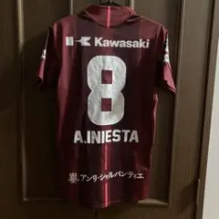 アンドレス・イニエスタ　ヴィッセル神戸　ユニフォーム　オーセンティック　支給 アンドレス・イニエスタ ヴィッセル神戸 ユニフォーム
