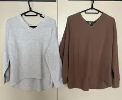 AMERICAN HOLIC ワッフル　プルオーバー　フリーサイズ　2枚セット