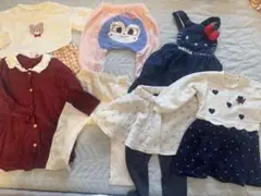 女の子　冬服　赤ちゃん　90センチ　7点