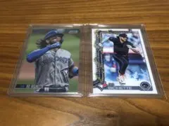 MLB topps ボー・ビシェット　2枚組