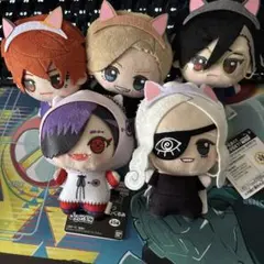 オバケイドロ ぬいぐるみ マスコット 全6種 コンプ モーリー