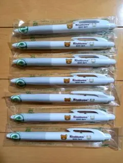 非売品！リラックマ オリジナル ボールペン 計7本セット、三井プライマリー