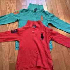Polo Ralph Lauren 長袖ポロシャツ 2枚セット
