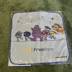 マクドナルド キャラクタータオル Francfranc 2022年