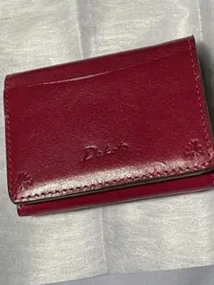 ゆべし×Dakota】トゥリパーノ 二つ折り財布 レッド ダコタ - メルカリ