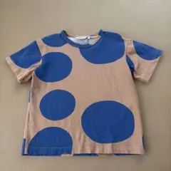 マリメッコ キッズTシャツ ドット　110のサムネイル