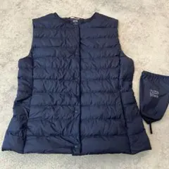 ユニクロ　ネイビー ウルトラライト ダウンジャケット XS