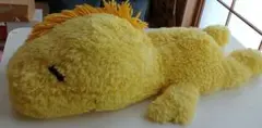 スヌーピー ウッドストック ぬいぐるみ 寝そべり　特大　70㎝