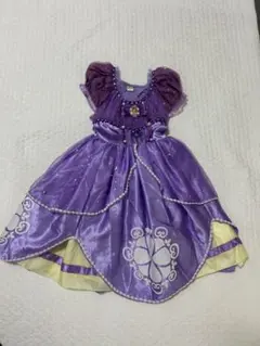 ちいさなプリンセス ソフィア ドレス 120cm パープル