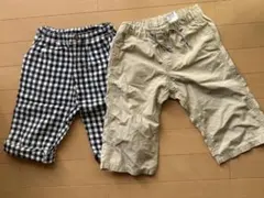 ブリーズ　ハーフパンツ2枚セット　130