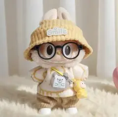Labubu ラブブぬいぐるみ17cm対応 着せ替え服 トレンド 6点セット