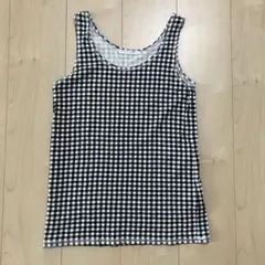 LOWRYS FARM ギンガムチェック タンクトップのサムネイル