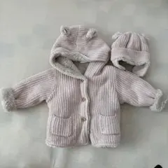baby GAP フード付きアウター 6-12ヶ月 ピンク. 帽子6-12ヶ月