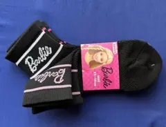 ⭐️新品未使用⭐️ Barbieバービー⭐️メッシュソックス・靴下・3足セットのサムネイル