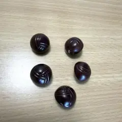 ボタン、5個