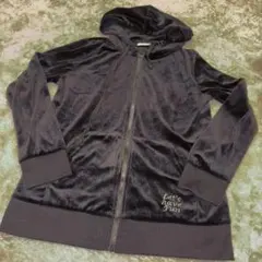 #ベロア　パーカー　M