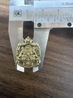 希少 松本徽章工業 純金 金属工芸品 約5.9g 純金/純銅 認定証付き