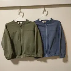 まとめ売り　ever closet 　薄手　アウター　ファスナー　双子　洗い替え