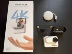 Insta360 GO 3S 128GB ホワイト 付属品完備 アクションカメラ